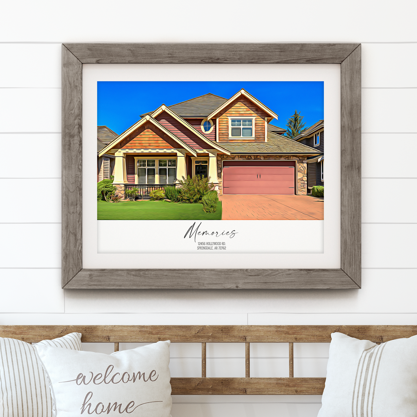 Oil House Portrait
