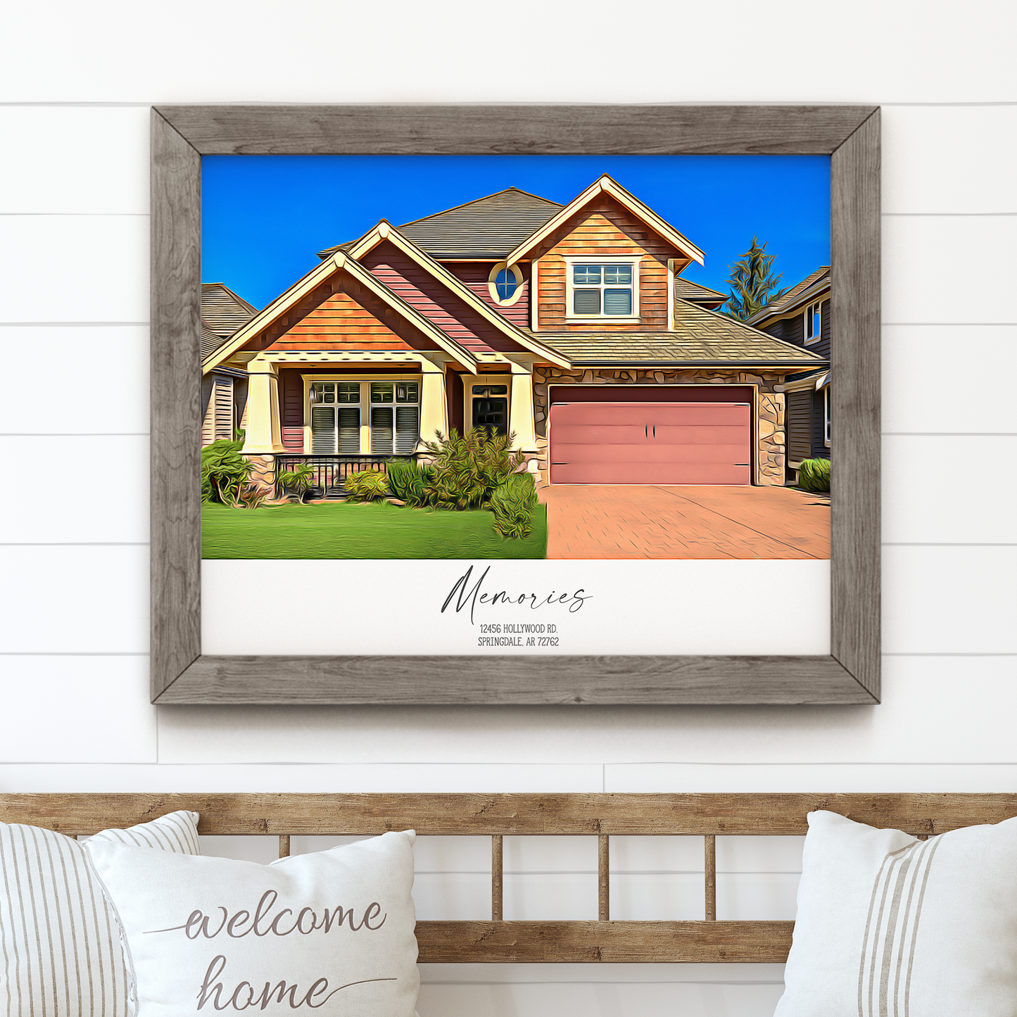 Oil House Portrait