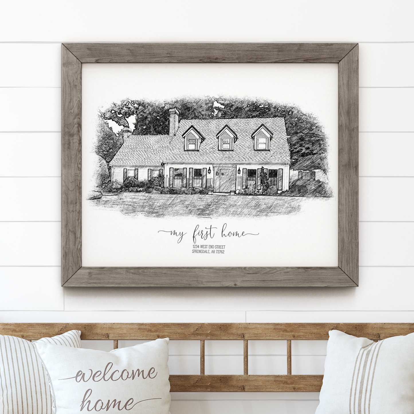 Sketch House Portrait