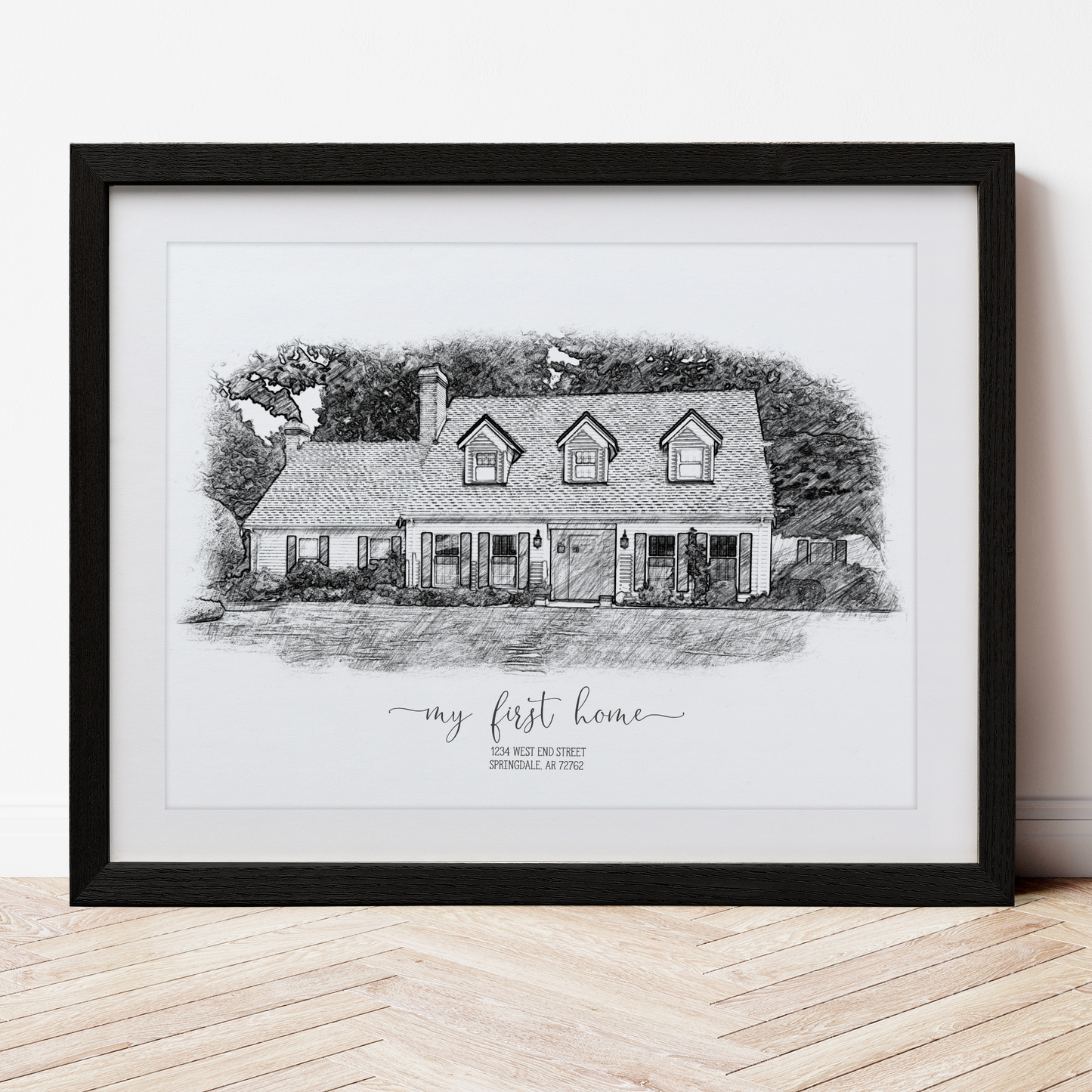 Sketch House Portrait