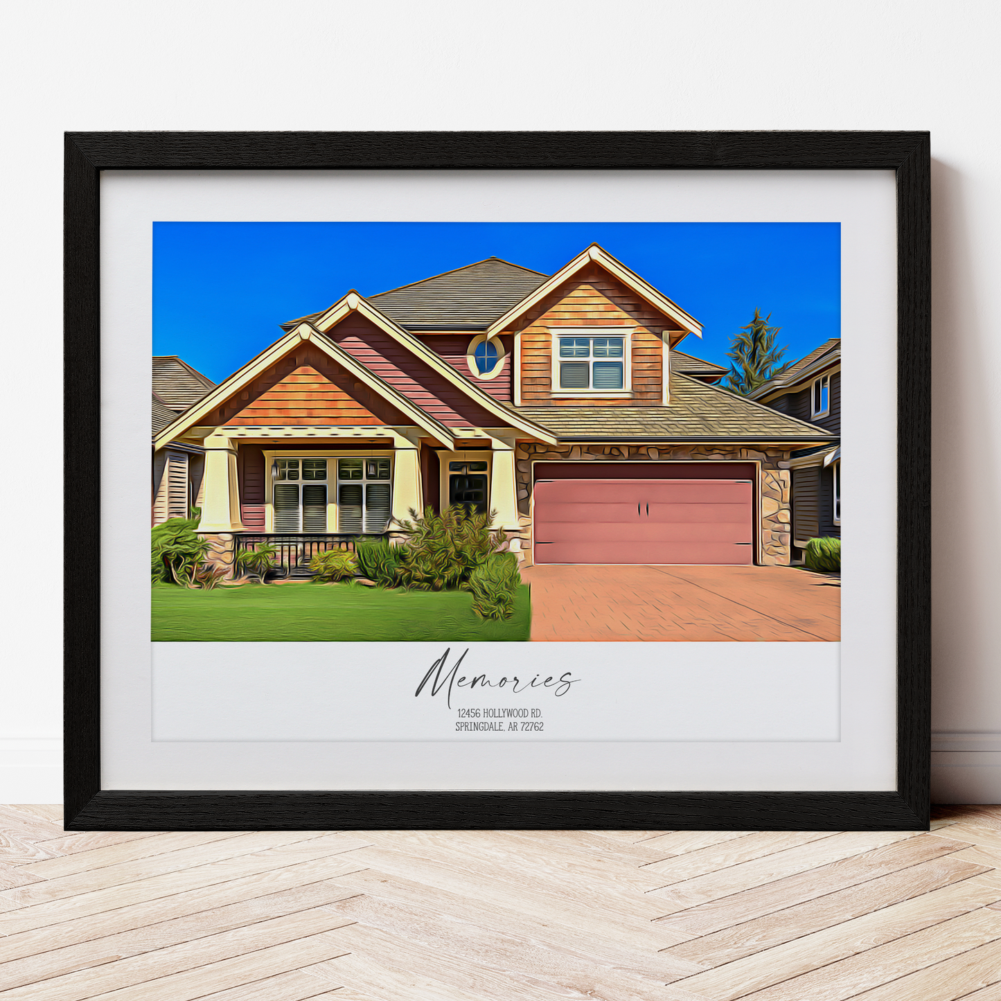 Oil House Portrait