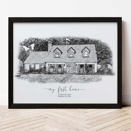 Sketch House Portrait