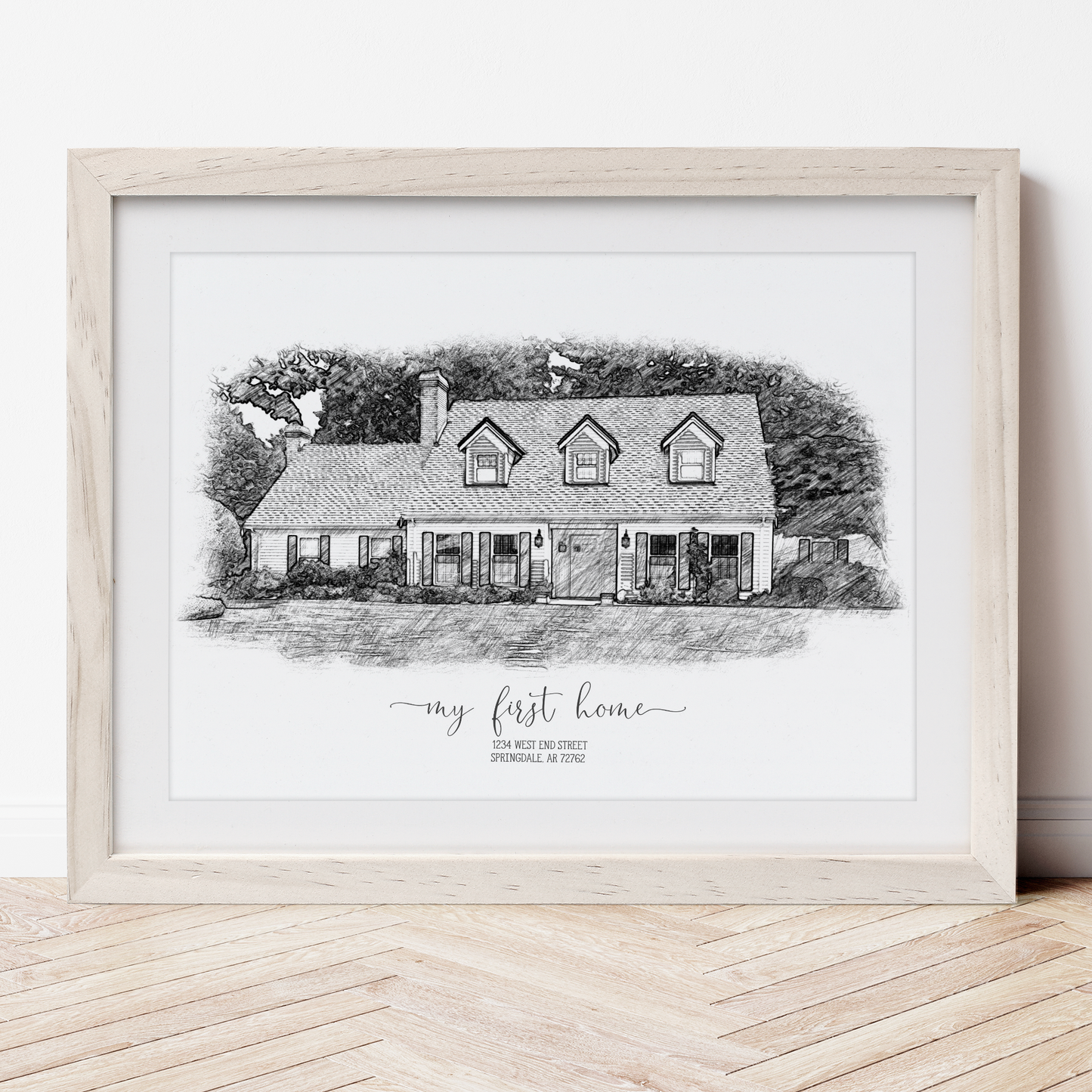 Sketch House Portrait