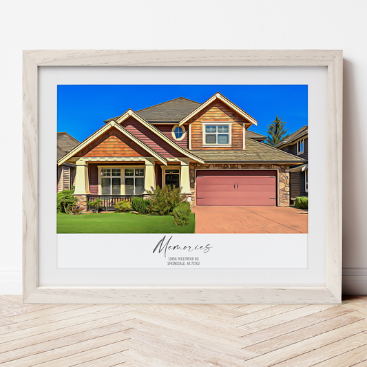 Oil House Portrait