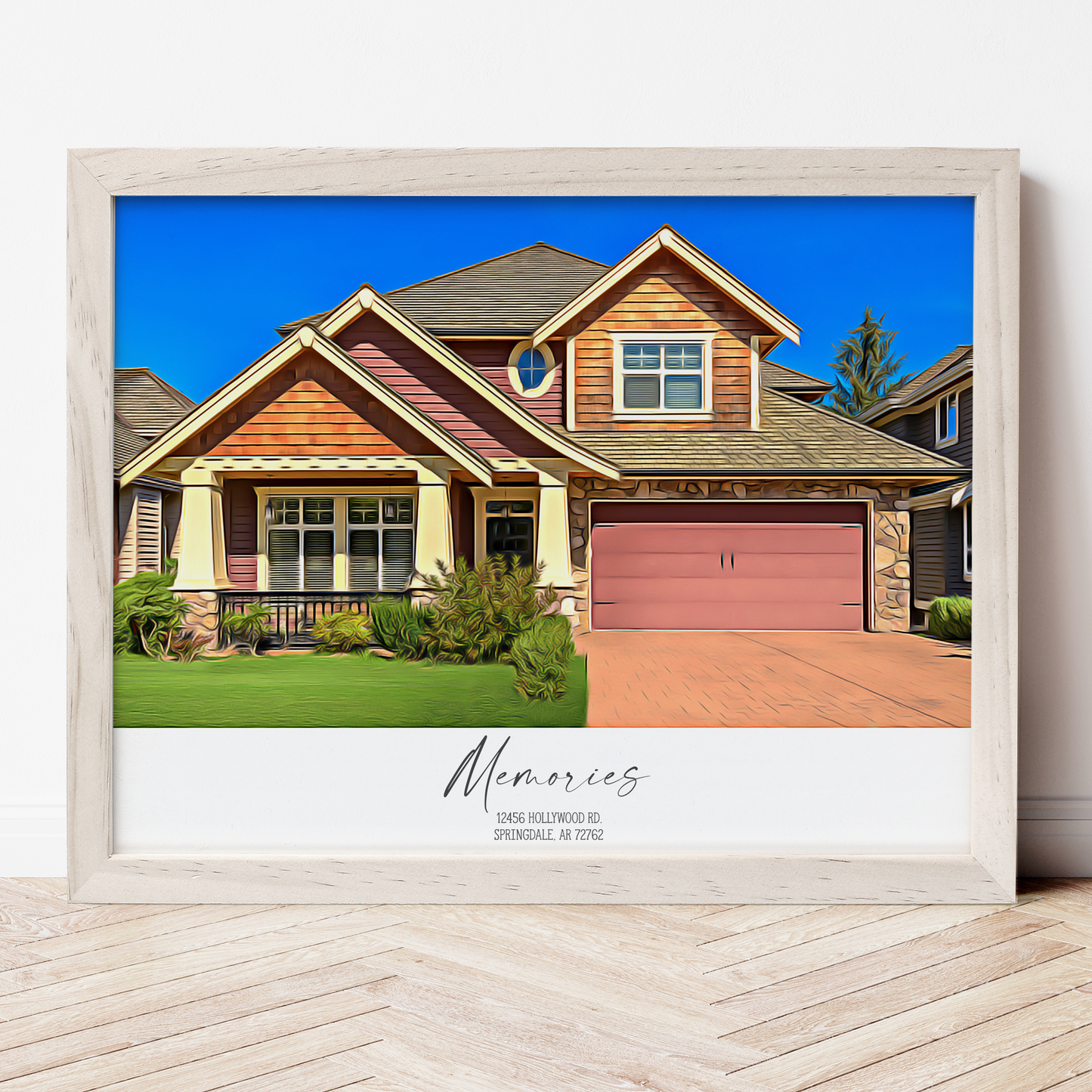 Oil House Portrait