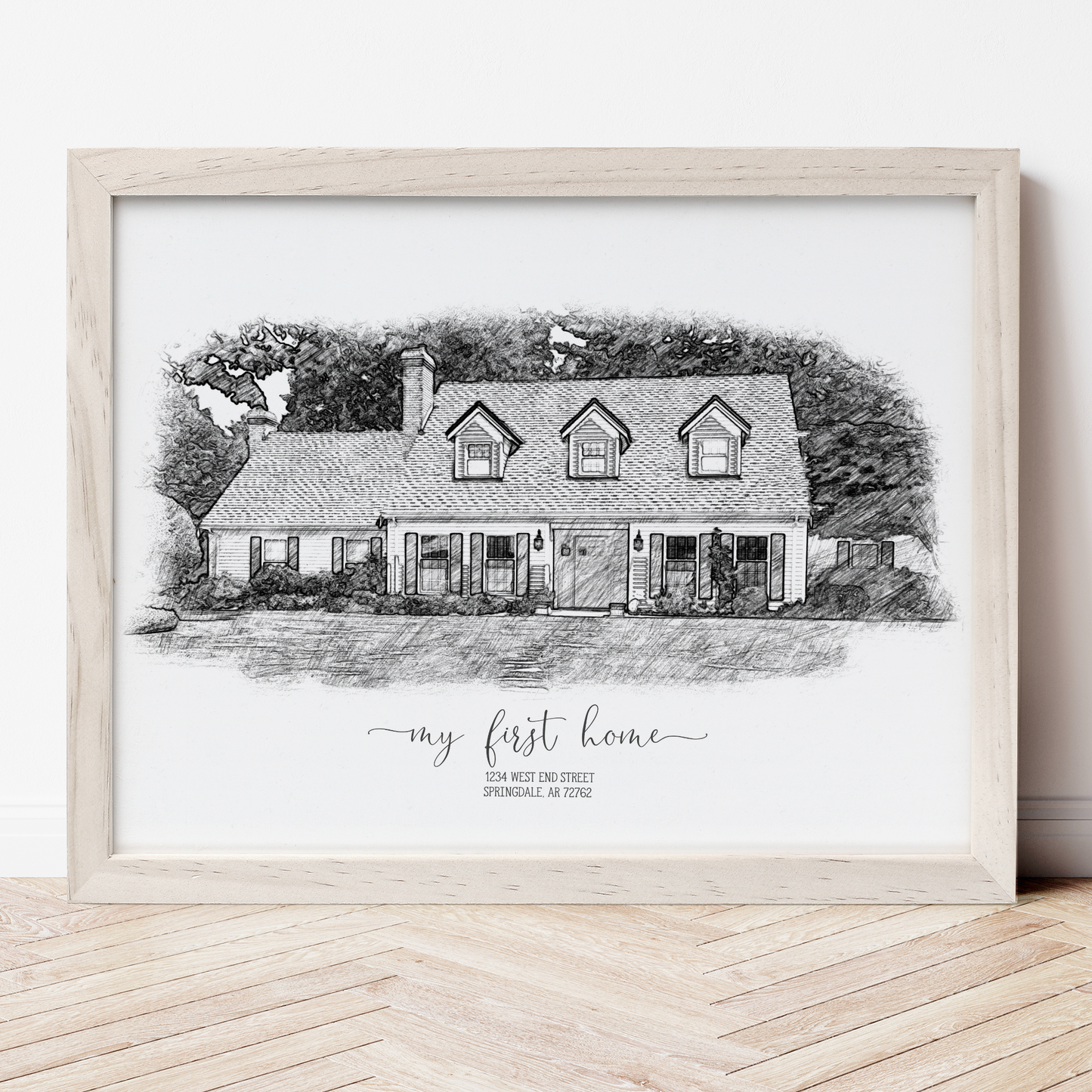 Sketch House Portrait
