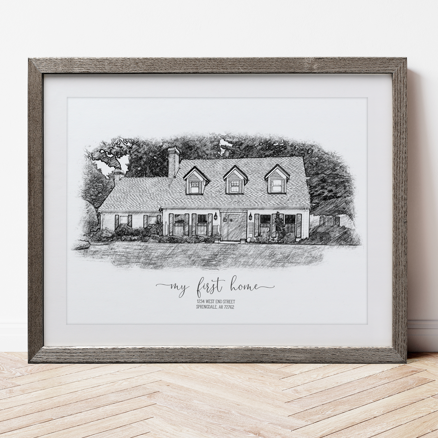 Sketch House Portrait