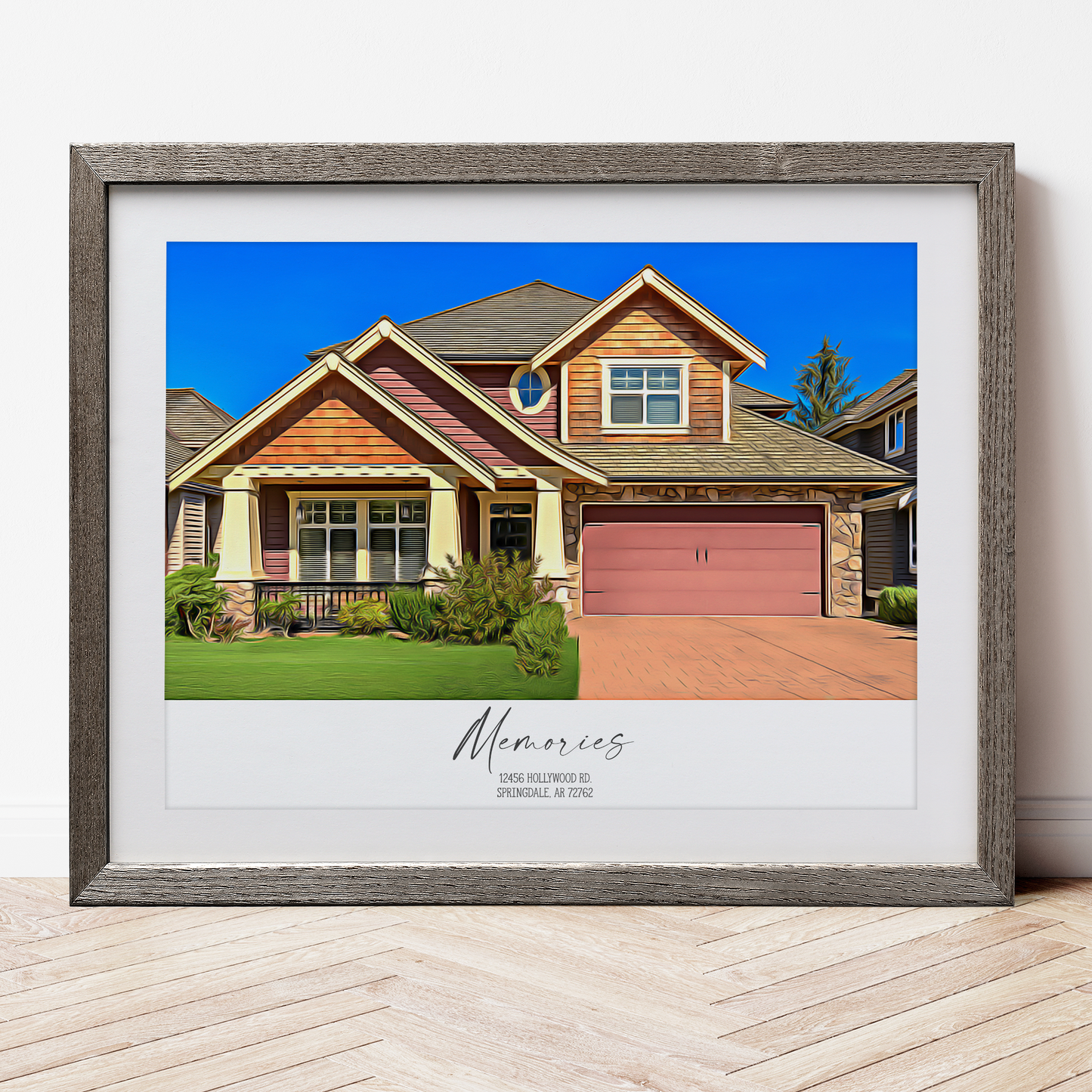 Oil House Portrait
