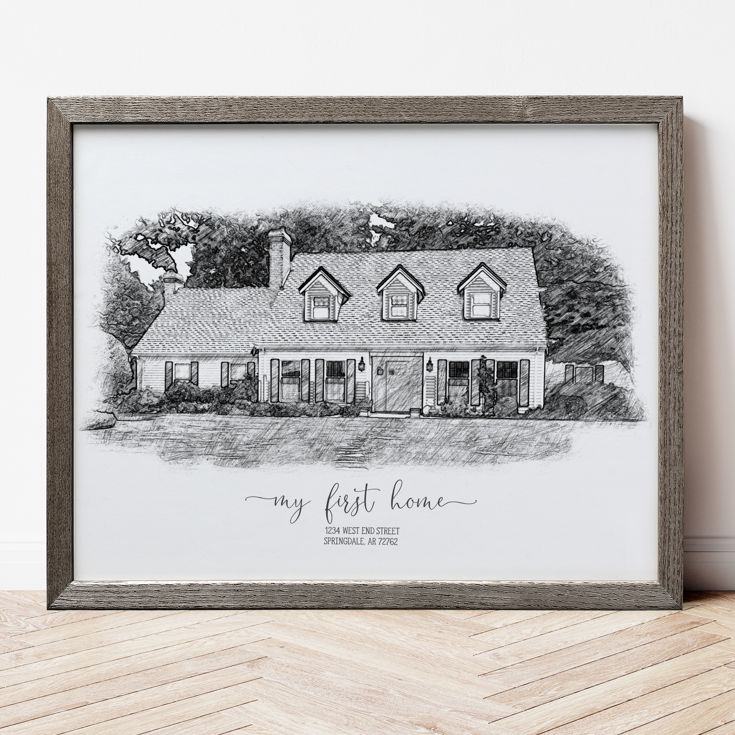 Sketch House Portrait