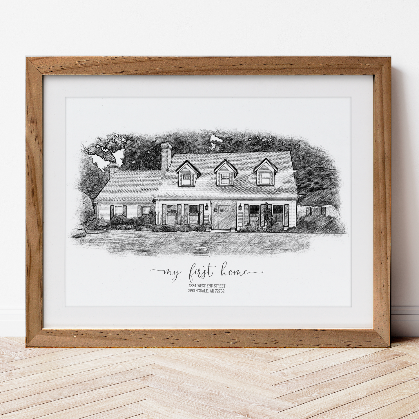 Sketch House Portrait