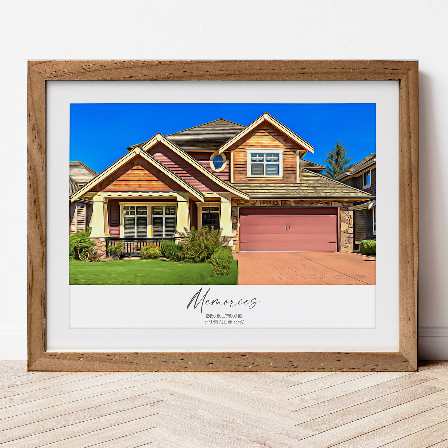 Oil House Portrait
