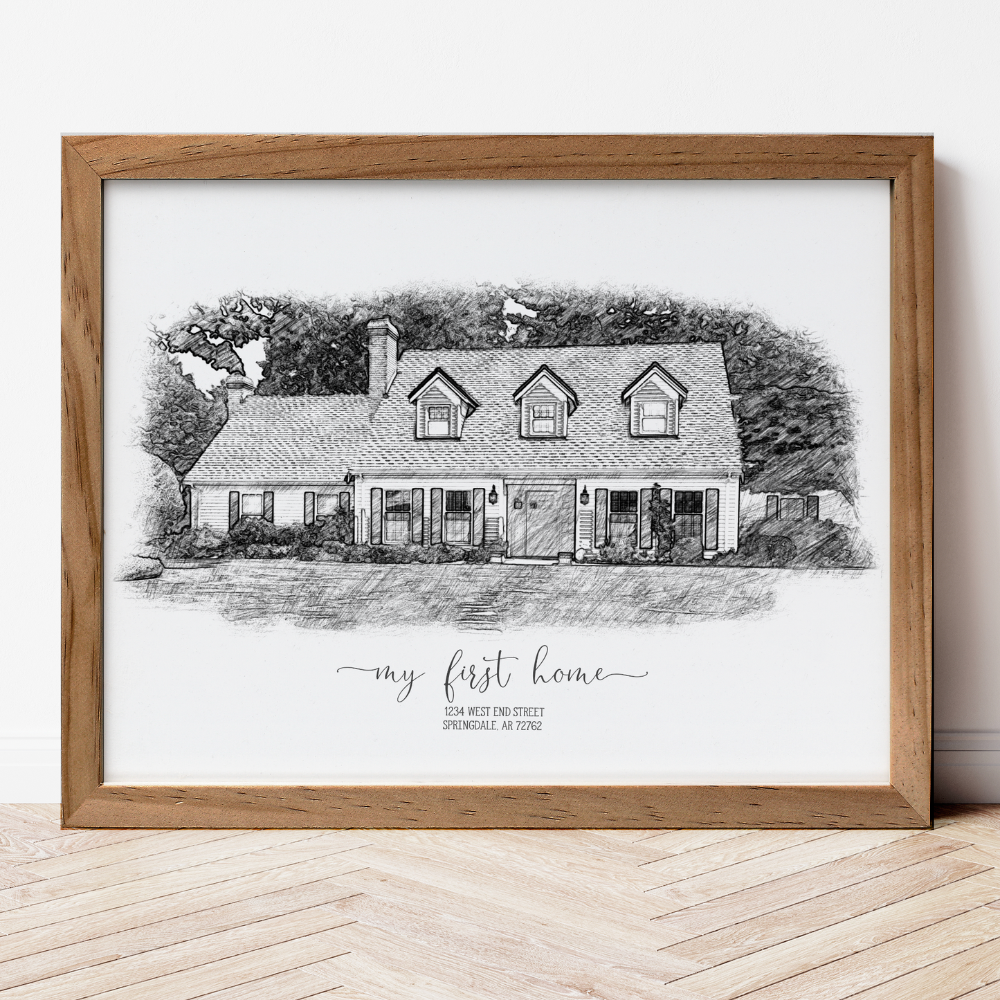 Sketch House Portrait