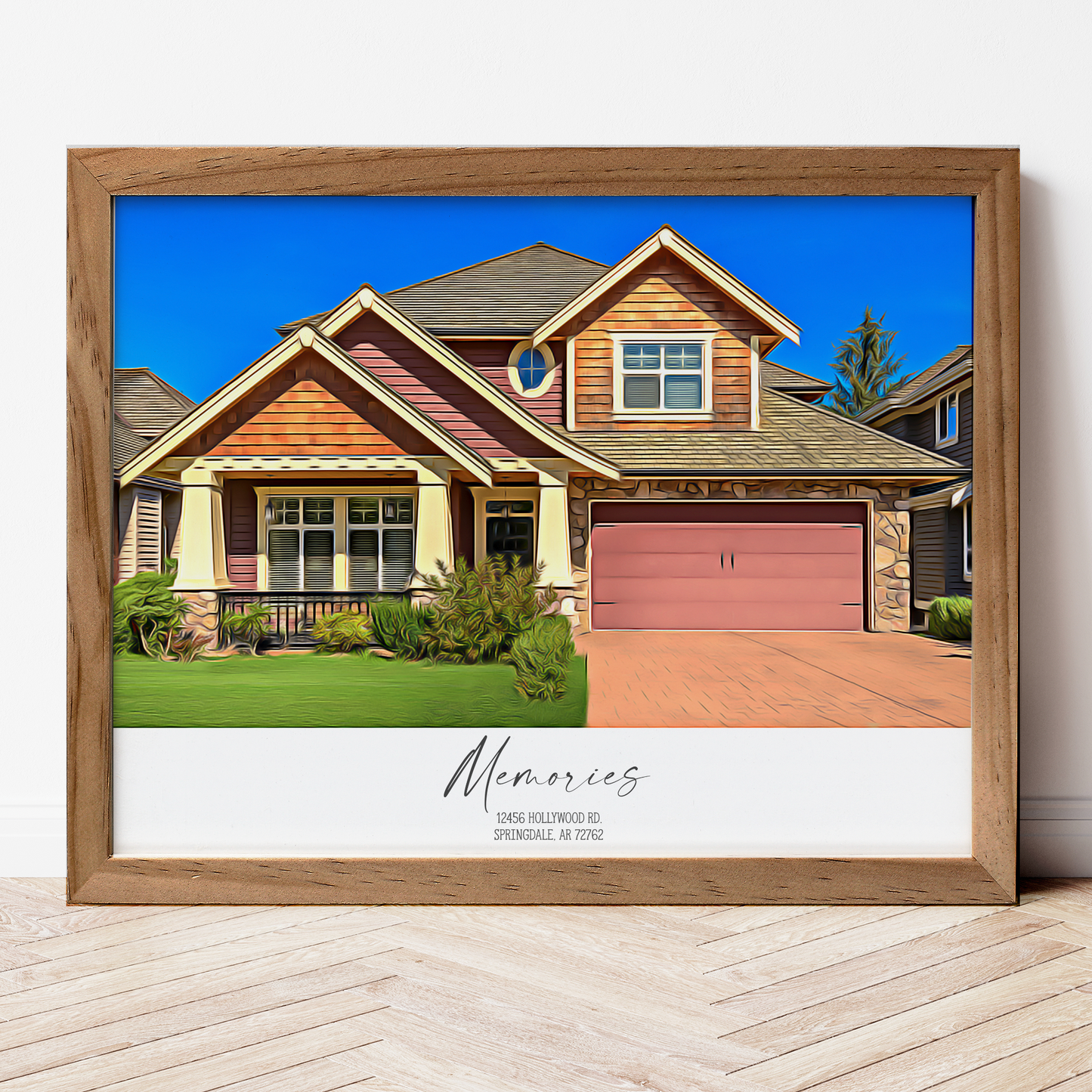 Oil House Portrait