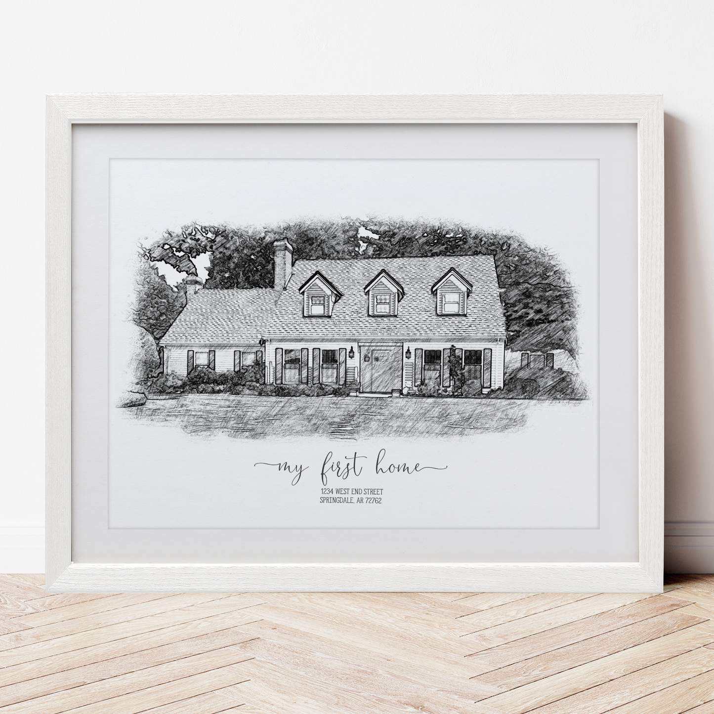 Sketch House Portrait