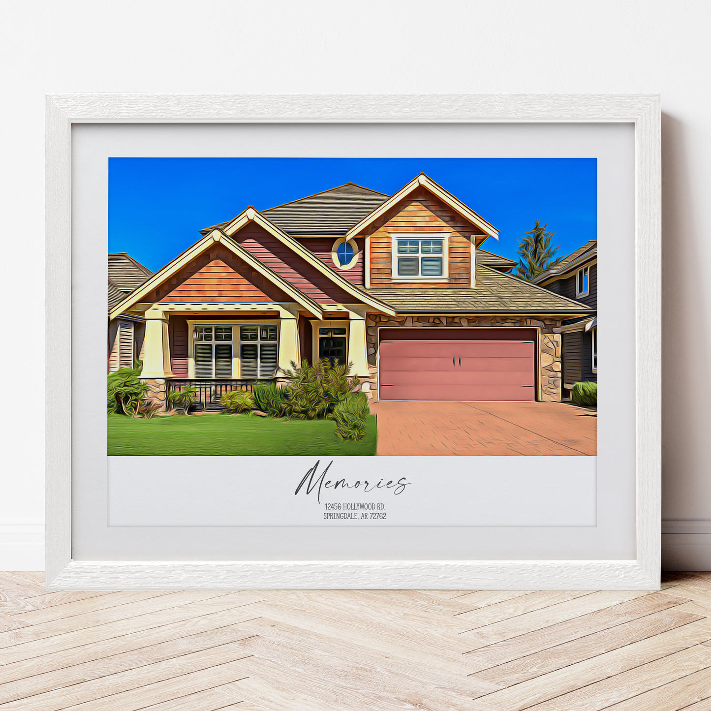 Oil House Portrait