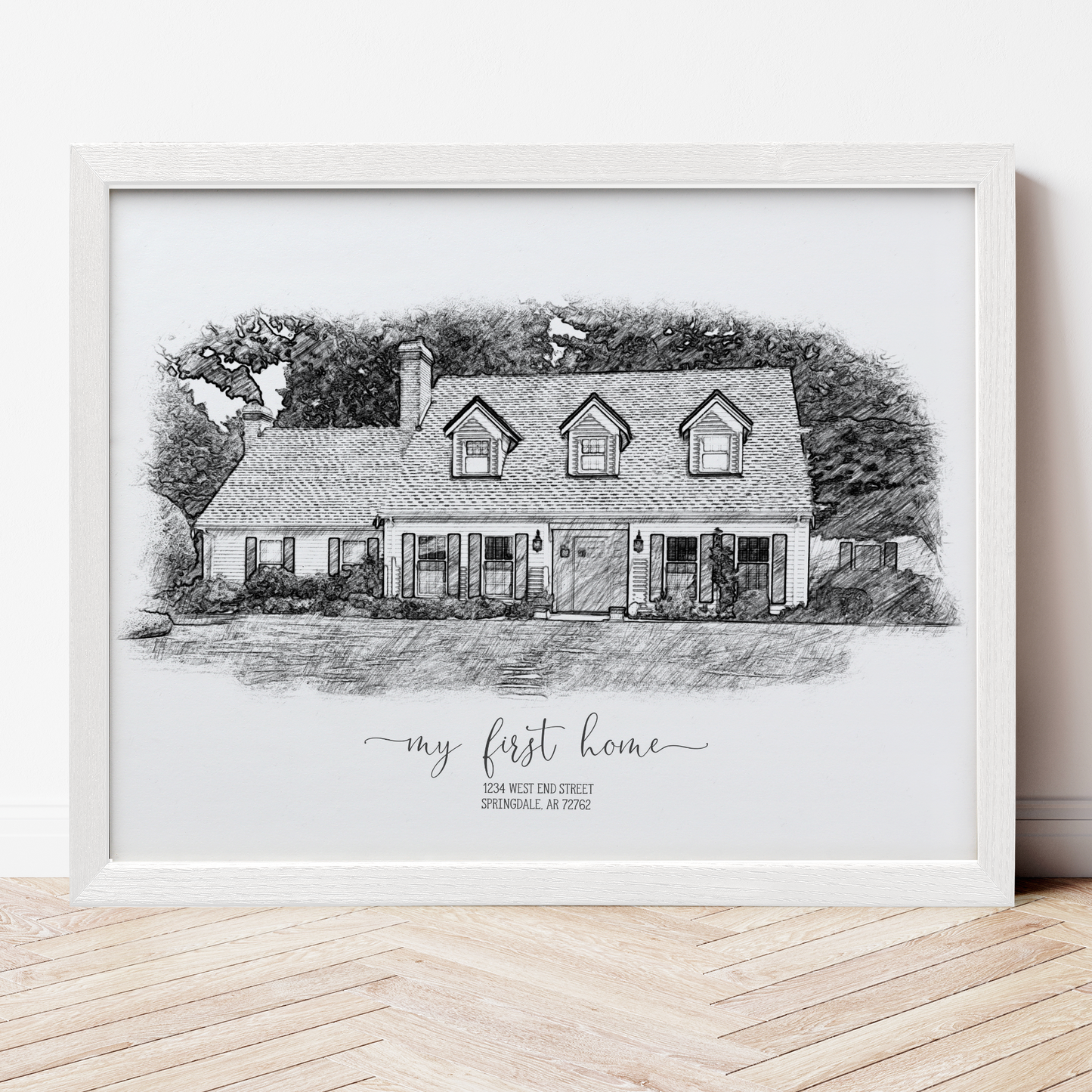 Sketch House Portrait