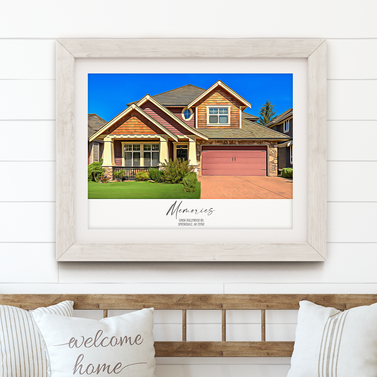 Oil House Portrait