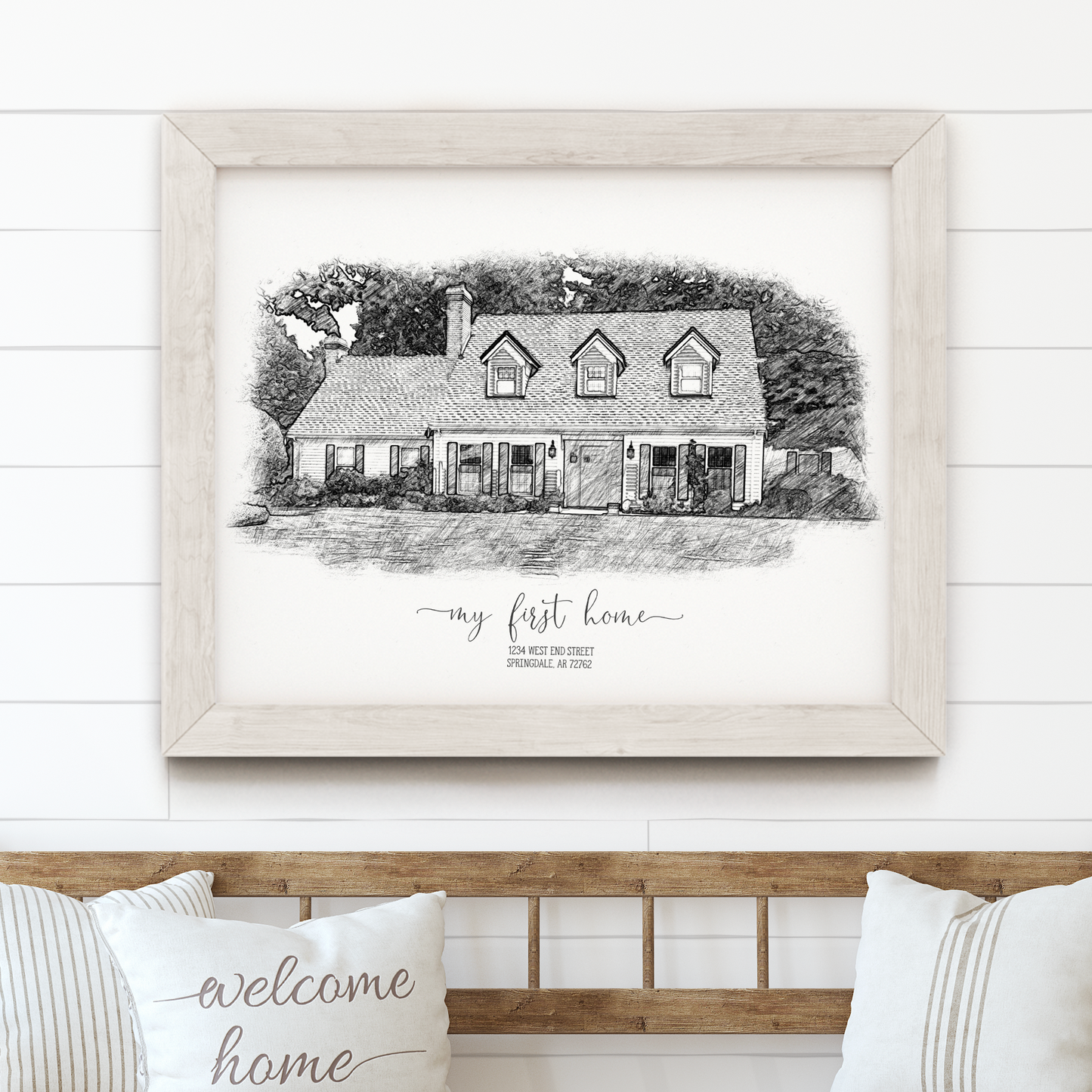 Sketch House Portrait
