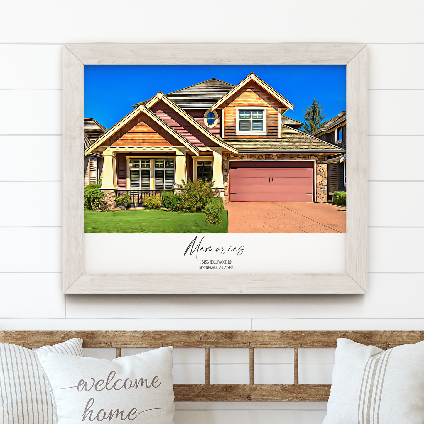 Oil House Portrait